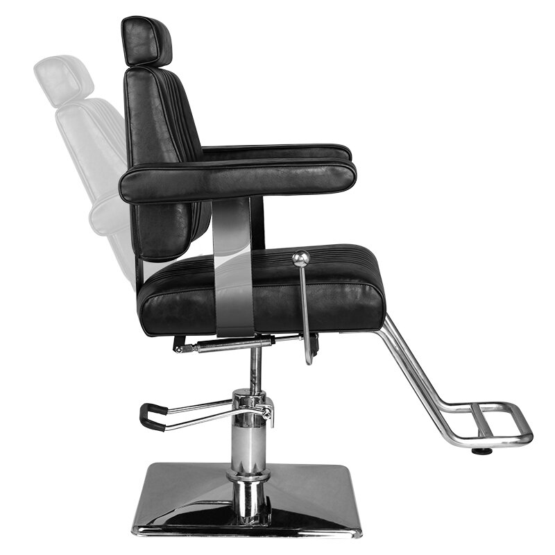 Profesionali barberio kėdė kirpykloms ir grožio salonams SM185, juoda 5 Profesionali barberio kėdė kirpykloms ir grožio salonams SM185, juoda 5
