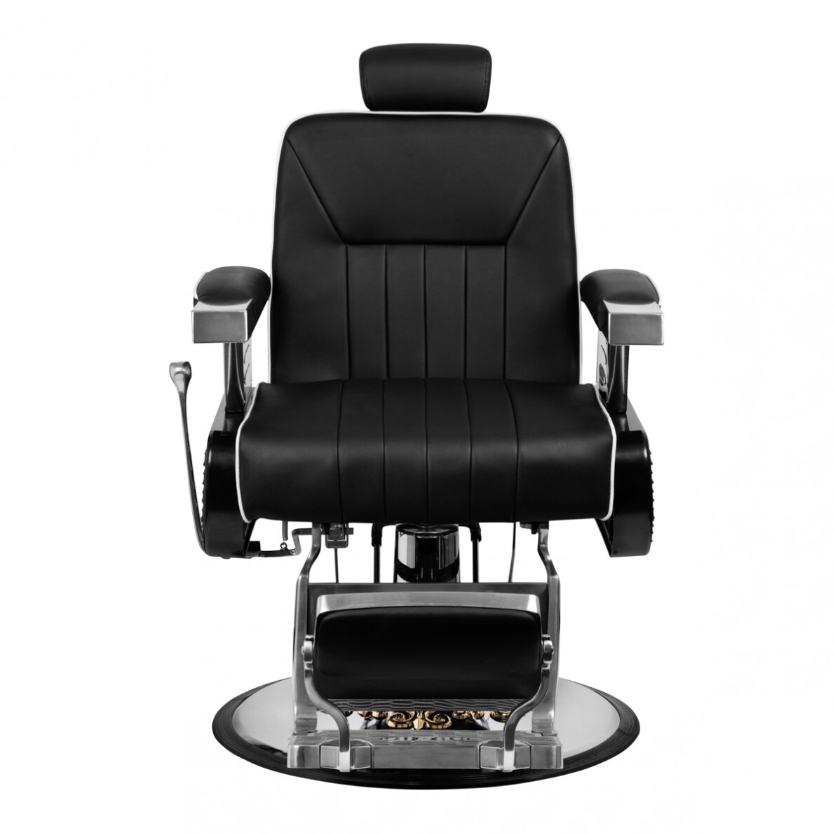 Profesionali barberio kėdė kirpykloms ir grožio salonams GABBIANO LIVIO, juodos spalvos 3 Profesionali barberio kėdė kirpykloms ir grožio salonams GABBIANO LIVIO, juodos spalvos 3