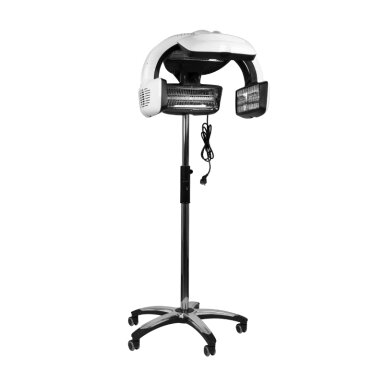 Profesionalus pastatomas infrazonas kirpyklai GABBIANO 628 su stovu, baltos spalvos Profesionalus pastatomas infrazonas kirpyklai GABBIANO 628 su stovu, baltos spalvos