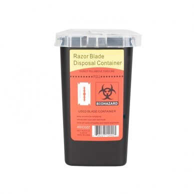 Medicininių atliekų surinkimo konteineris 1 Ltr Medicininių atliekų surinkimo konteineris 1 Ltr