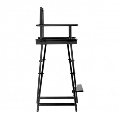 Profesionali kėdė makiažo specialistams ALU, juodos spalvos 2 Profesionali kėdė makiažo specialistams ALU, juodos spalvos 2