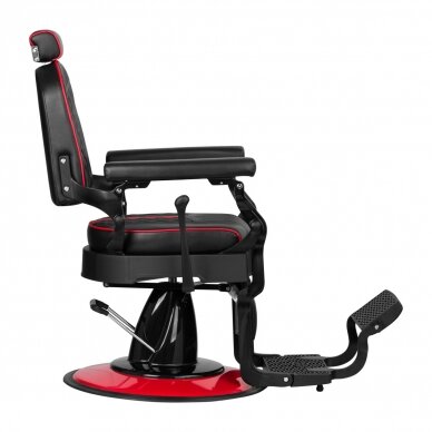 Profesionali barberio kėdė kirpykloms ir grožio salonams GABBIANO DIEGO BLACK 2 Profesionali barberio kėdė kirpykloms ir grožio salonams GABBIANO DIEGO BLACK 2