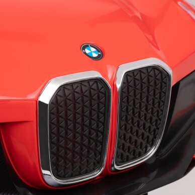 Profesionali vaikiška kėdė kirpykloms BMW mašinytė, raudonos spalvos 1 Profesionali vaikiška kėdė kirpykloms BMW mašinytė, raudonos spalvos 1