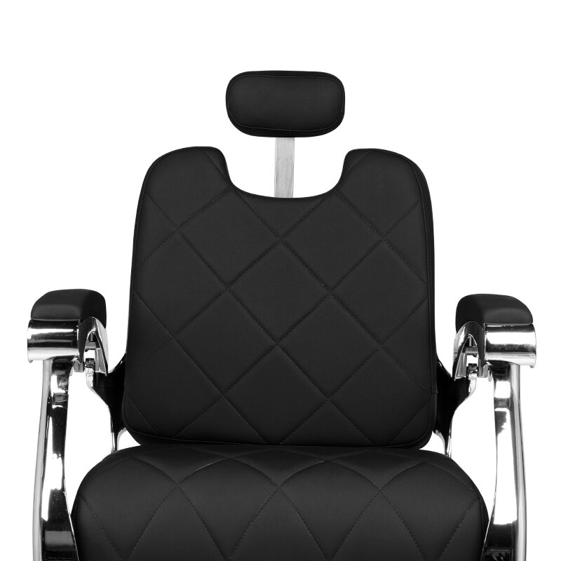 Profesionali barberio kėdė kirpykloms ir grožio salonams GABBIANO DARIO, juodos spalvos 4 Profesionali barberio kėdė kirpykloms ir grožio salonams GABBIANO DARIO, juodos spalvos 4