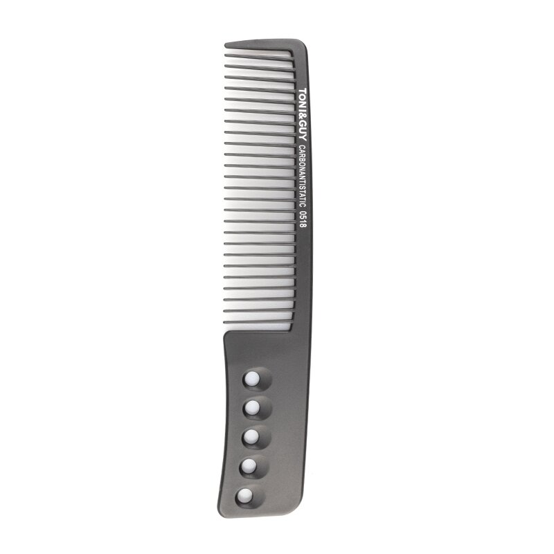 Antistatinės šukos TONI&GUY CARBON ANTISTATIC 0518 Antistatinės šukos TONI&GUY CARBON ANTISTATIC 0518