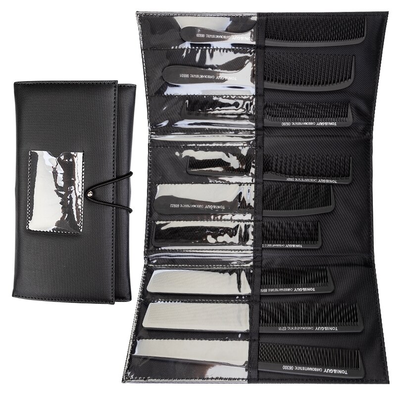 Šukų rinkinys TONI&GUY CARBON N-20 (9 vnt.) su dėklu Šukų rinkinys TONI&GUY CARBON N-20 (9 vnt.) su dėklu