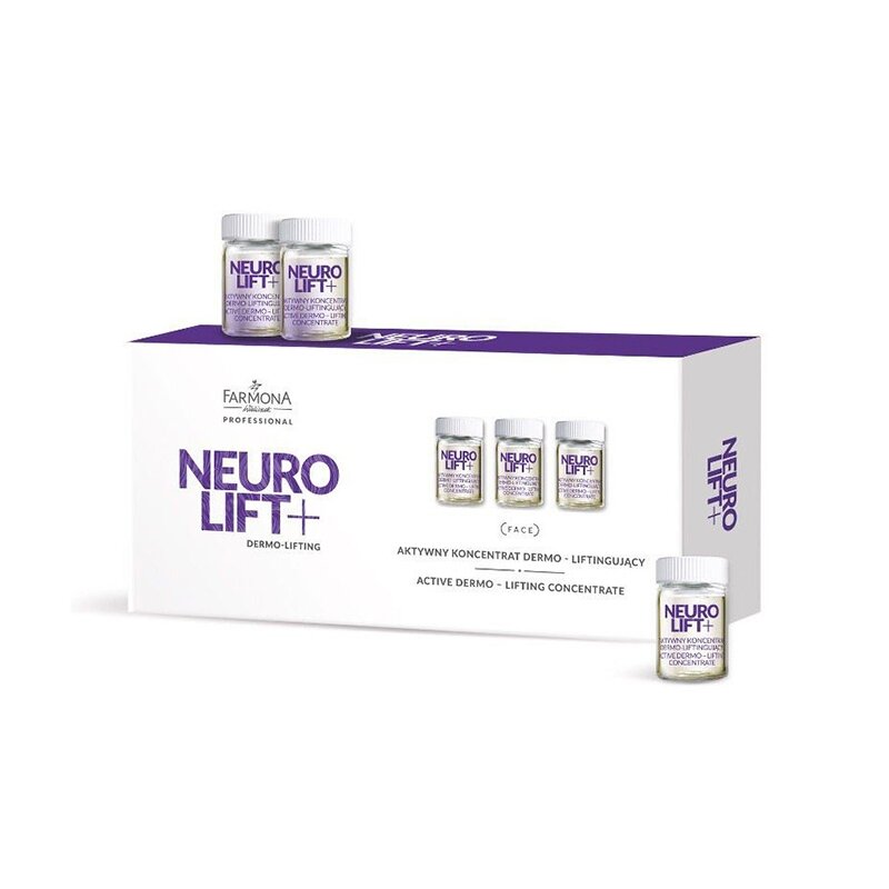 FARMONA NEURO LIFT+ aktyvusis stangrinantis odą koncentratas, 10 x 5 ml. FARMONA NEURO LIFT+ aktyvusis stangrinantis odą koncentratas, 10 x 5 ml.