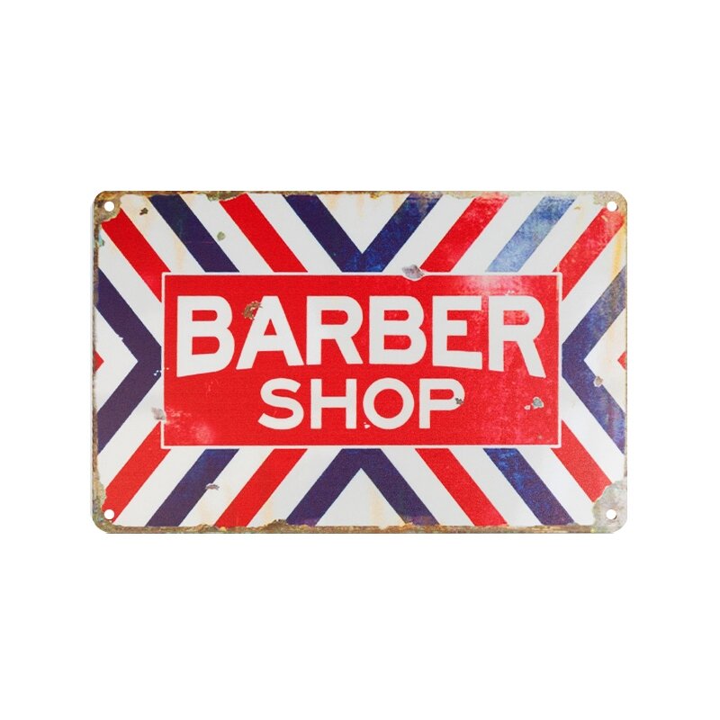 Dekoratyvinė lentelė grožio salonams ir barberių kirpykloms BARBER C004 Dekoratyvinė lentelė grožio salonams ir barberių kirpykloms BARBER C004