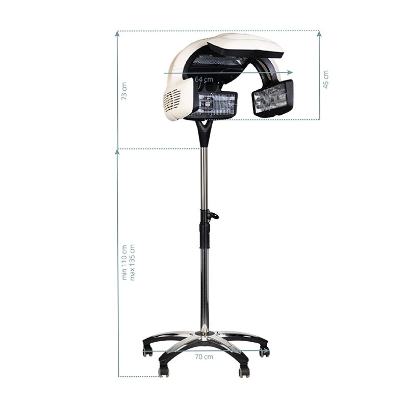 Profesionalus pastatomas infrazonas GABBIANO Y-707, kreminės spalvos 5 Profesionalus pastatomas infrazonas GABBIANO Y-707, kreminės spalvos 5