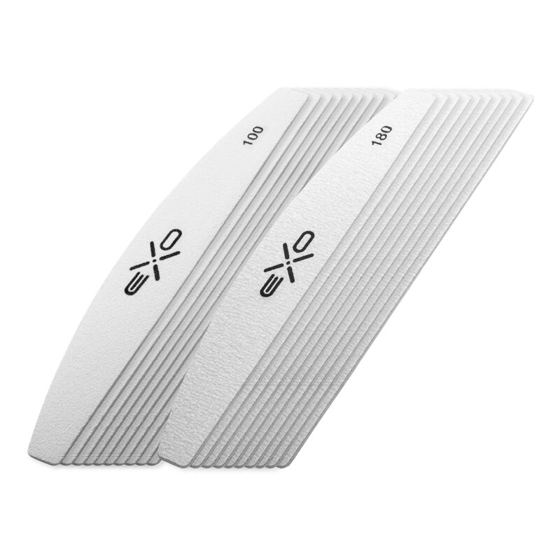 EXO PROFESSIONAL profesionali dildė su metaline šerdimi ir keičiamais lapeliais, 100/180 gritų, 20 vnt. 2 EXO PROFESSIONAL profesionali dildė su metaline šerdimi ir keičiamais lapeliais, 100/180 gritų, 20 vnt. 2