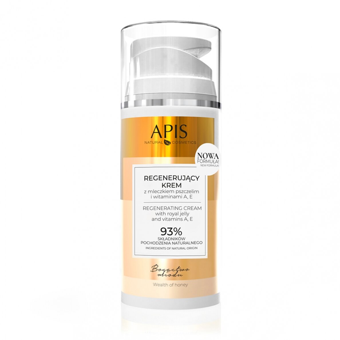 APIS maitinantis ir atkuriamasis kremas su bičių pieneliu, vitaminais A ir E, 100 ml