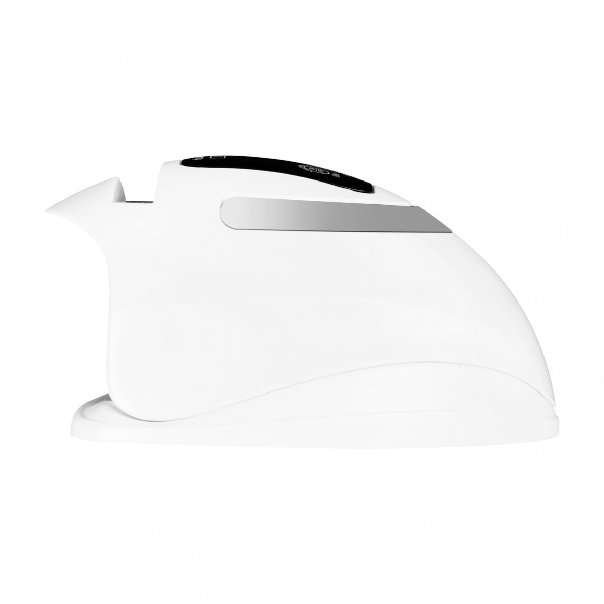 Profesionali UV/LED nagų lempa manikiūrui GLOW S1 DUAL 168W, sidabrinės spalvos 2 Profesionali UV/LED nagų lempa manikiūrui GLOW S1 DUAL 168W, sidabrinės spalvos 2