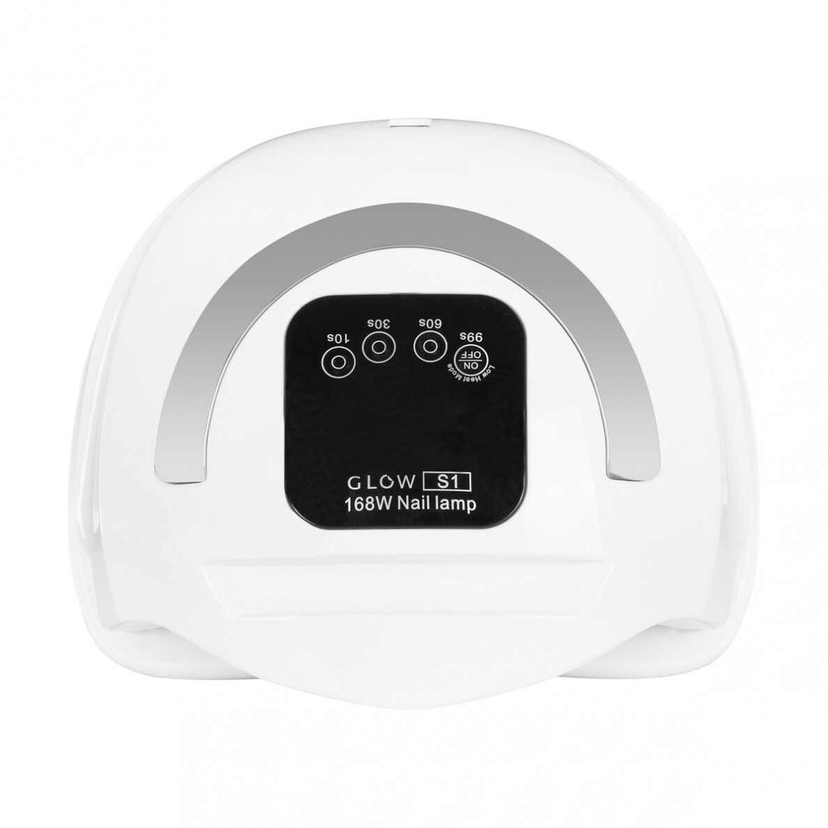 Profesionali UV/LED nagų lempa manikiūrui GLOW S1 DUAL 168W, sidabrinės spalvos 5 Profesionali UV/LED nagų lempa manikiūrui GLOW S1 DUAL 168W, sidabrinės spalvos 5