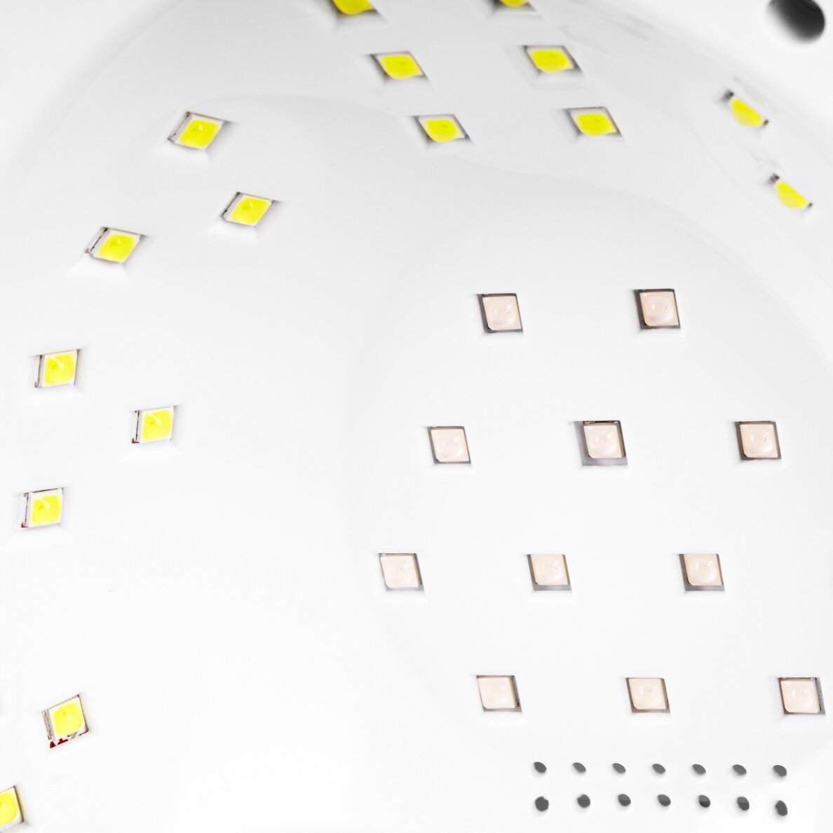 Profesionali UV/LED nagų lempa manikiūrui GLOW S1 DUAL 168W, auksinės spalvos 7 Profesionali UV/LED nagų lempa manikiūrui GLOW S1 DUAL 168W, auksinės spalvos 7