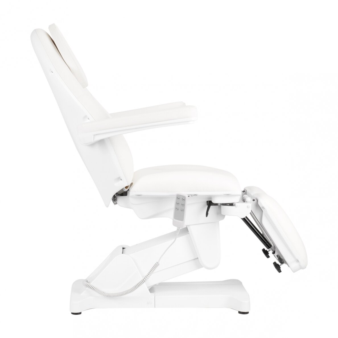 Profesionalus elektrinis pedikiūro gultas-lova SILLON BASIC PEDI, 3 variklių, baltos spalvos 3 Profesionalus elektrinis pedikiūro gultas-lova SILLON BASIC PEDI, 3 variklių, baltos spalvos 3