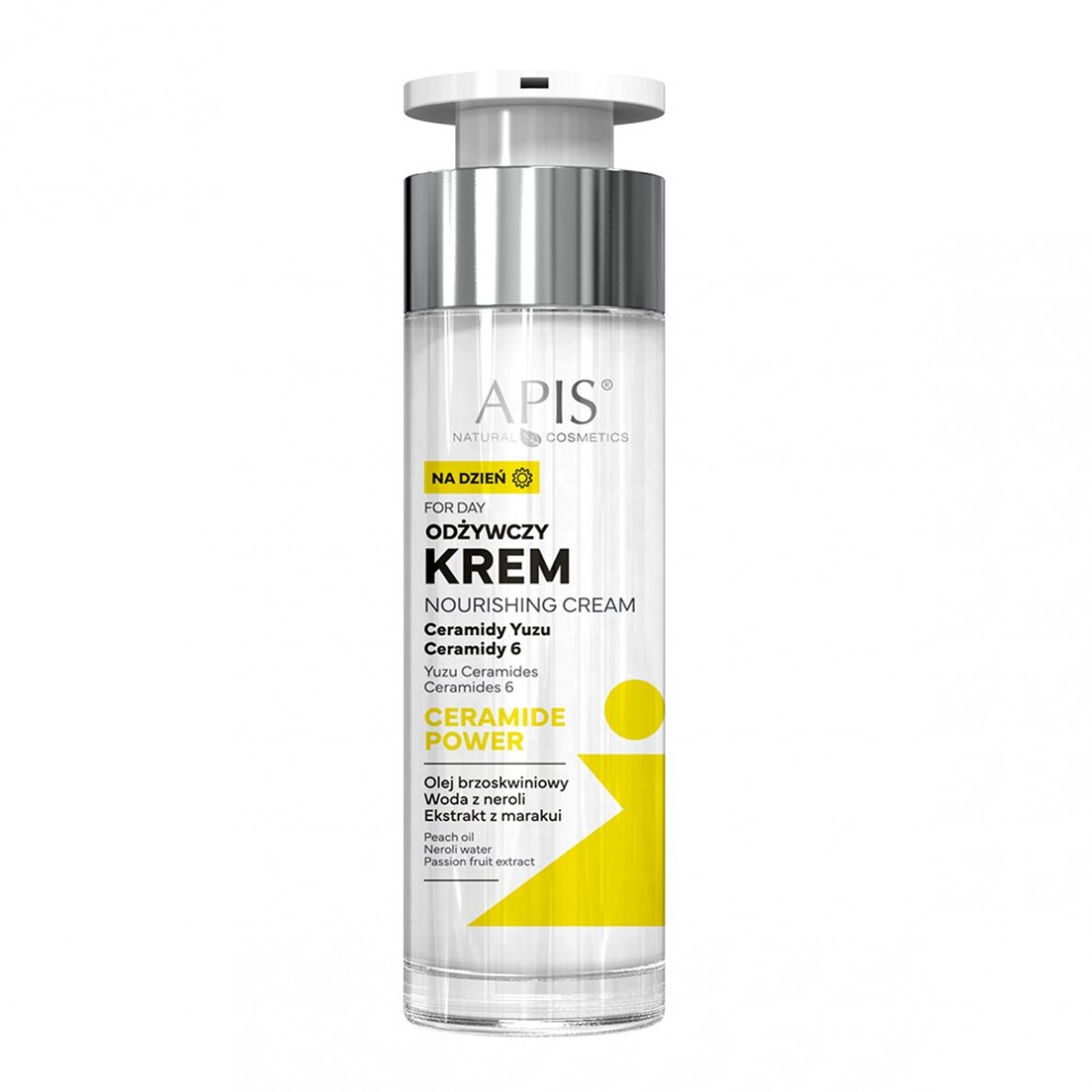 APIS CERAMIDE POWER maitinamasis dieninis veido odos kremas su persikų aliejumi bei CERAMIDES 6 kompleksu, 50 ml APIS CERAMIDE POWER maitinamasis dieninis veido odos kremas su persikų aliejumi bei CERAMIDES 6 kompleksu, 50 ml