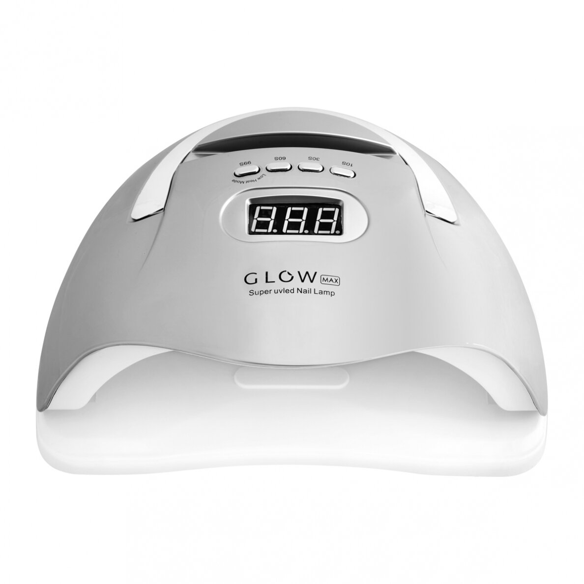 Profesionali UV/LED nagų lempa manikiūrui GLOW F2 SP 220W, sidabrinės spalvos 2