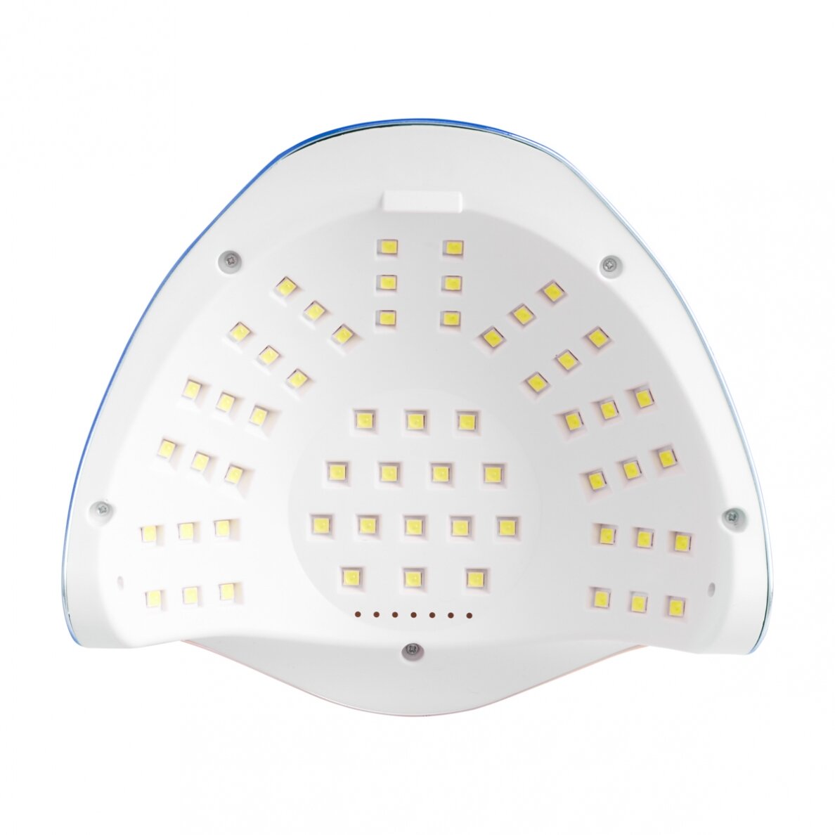 Profesionali UV/LED nagų lempa manikiūrui GLOW F2 ZN 220W, auksinės/mėlynos spalvos 6 Profesionali UV/LED nagų lempa manikiūrui GLOW F2 ZN 220W, auksinės/mėlynos spalvos 6