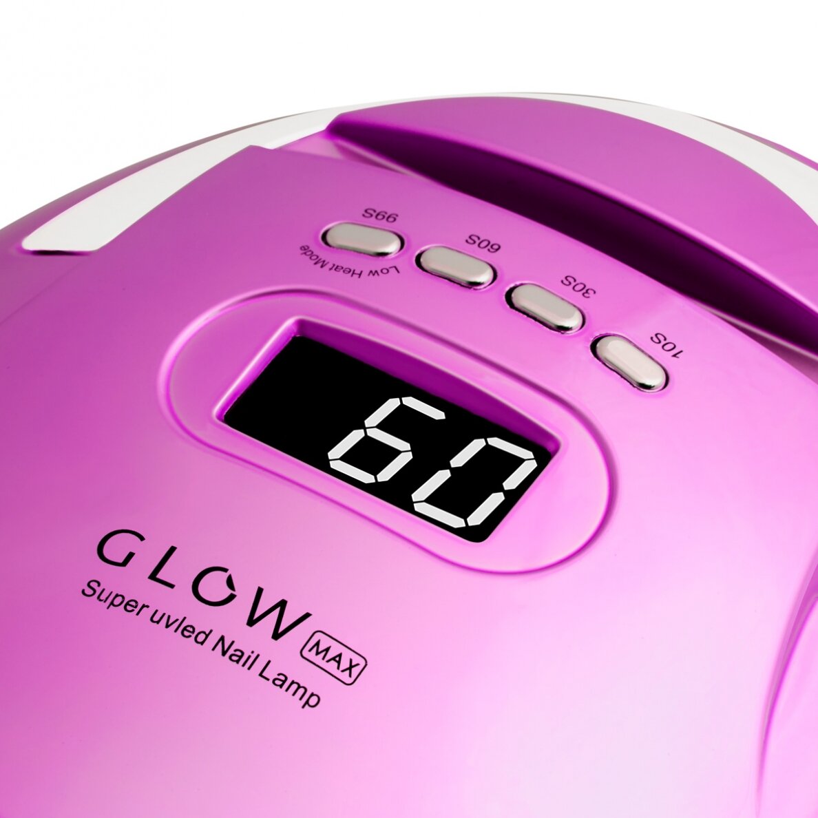 Profesionali UV/LED nagų lempa manikiūrui GLOW F2 RN 220W, fuksijos/mėlynos spalvos 3 Profesionali UV/LED nagų lempa manikiūrui GLOW F2 RN 220W, fuksijos/mėlynos spalvos 3