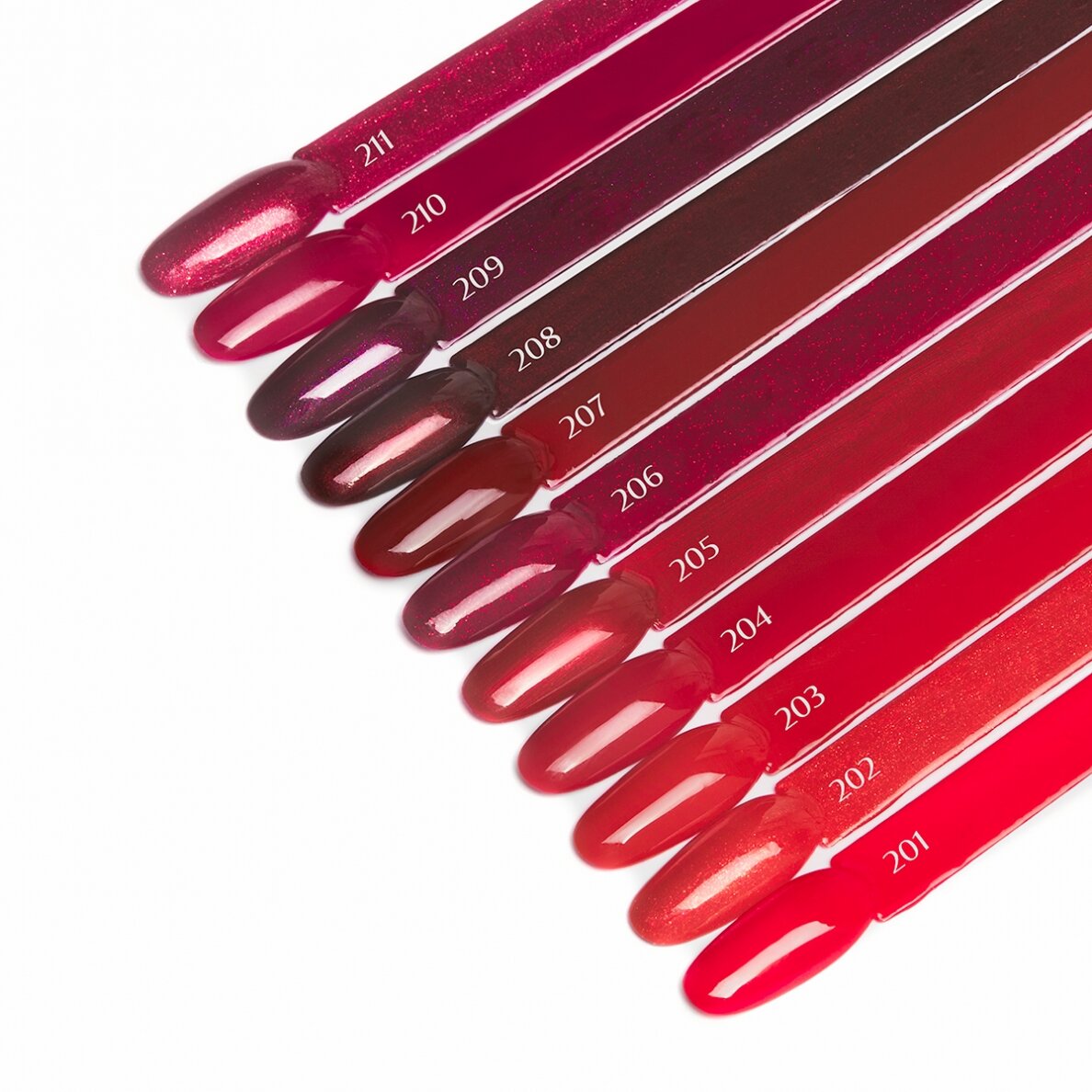 OCHO NAILS ilgalaikis hibridinis nagų lakas manikiūrui RED 201, 5 g. 3 OCHO NAILS ilgalaikis hibridinis nagų lakas manikiūrui RED 201, 5 g. 3