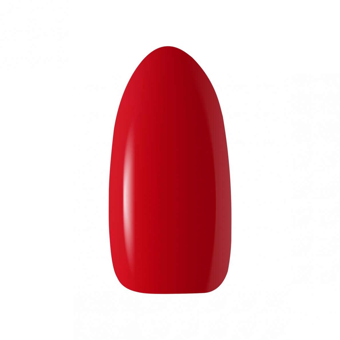 OCHO NAILS ilgalaikis hibridinis nagų lakas manikiūrui RED 204, 5 g. 1