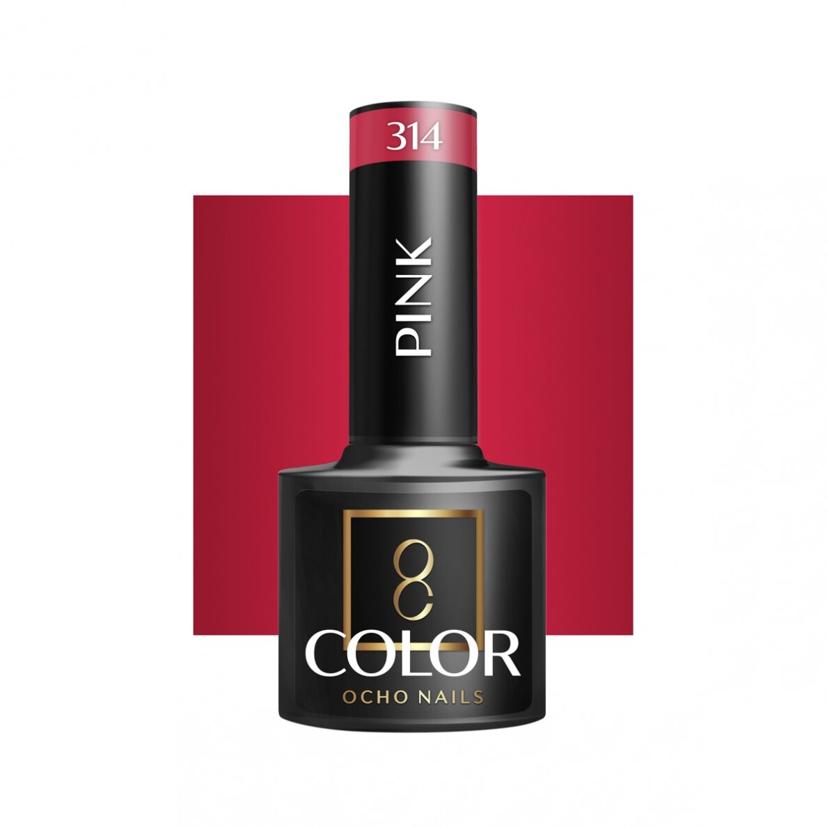 OCHO NAILS ilgalaikis hibridinis nagų lakas manikiūrui PINK 314, 5 g. OCHO NAILS ilgalaikis hibridinis nagų lakas manikiūrui PINK 314, 5 g.