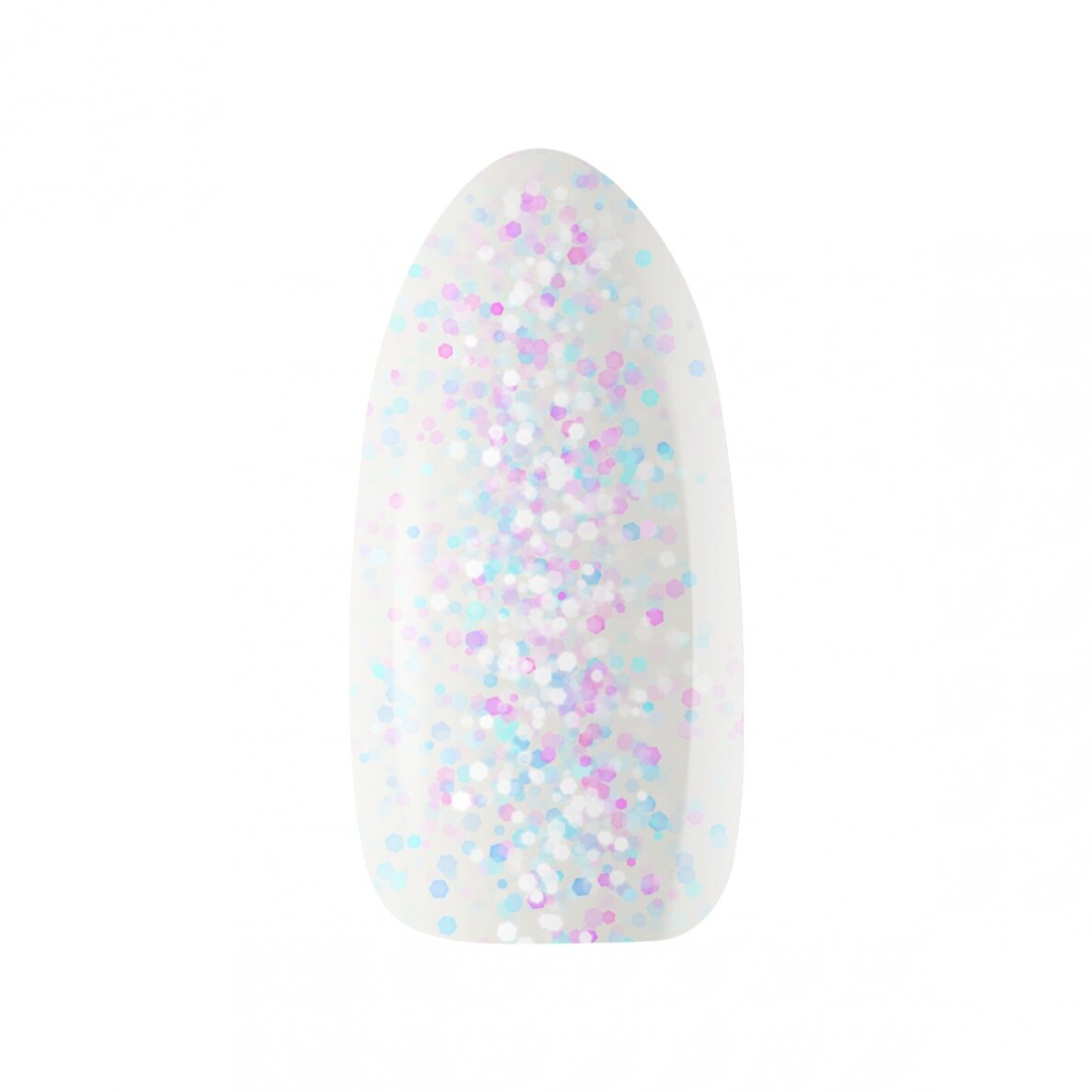 OCHO NAILS ilgalaikis hibridinis nagų lakas manikiūrui GLITTER G01, 5 g. 1 OCHO NAILS ilgalaikis hibridinis nagų lakas manikiūrui GLITTER G01, 5 g. 1