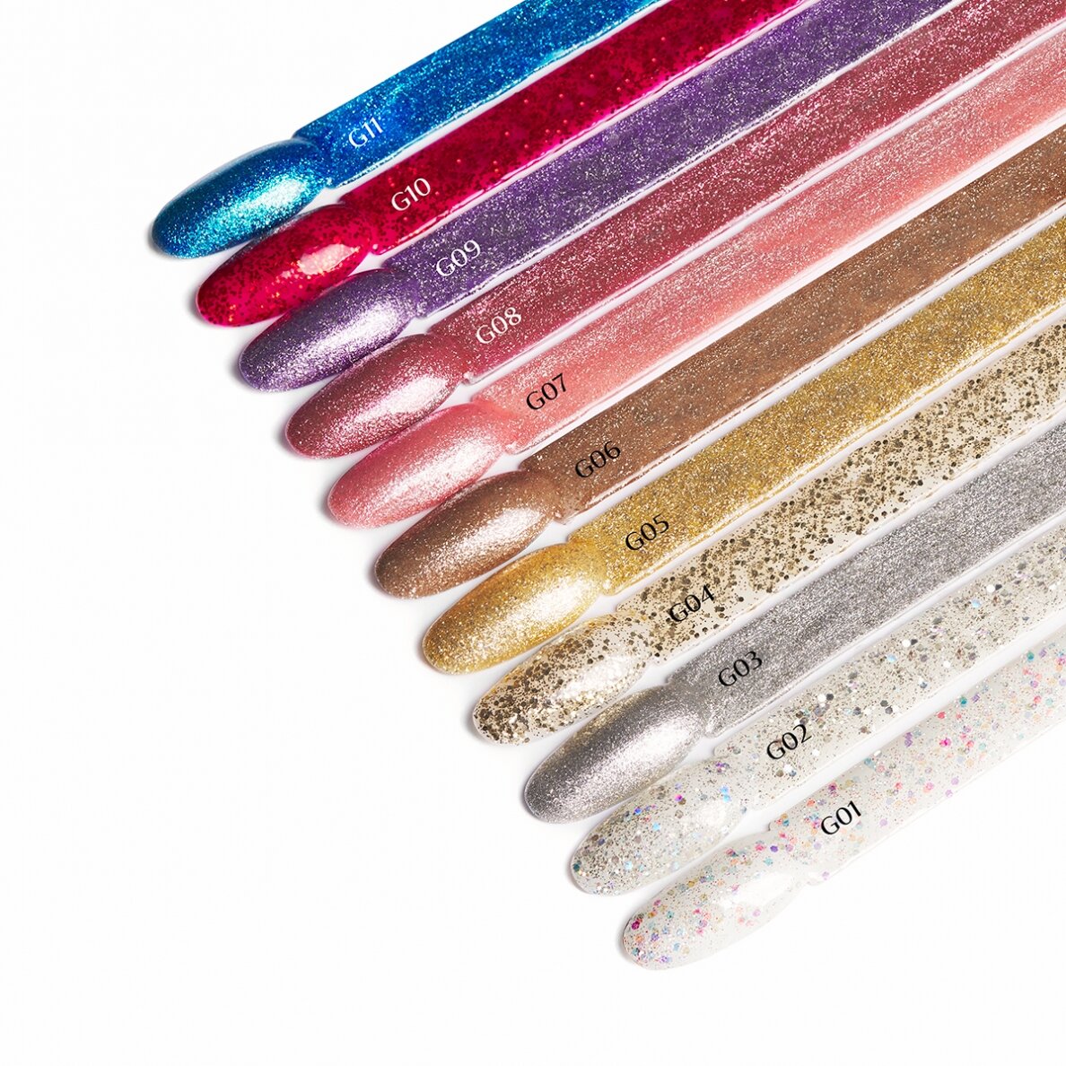 OCHO NAILS ilgalaikis hibridinis nagų lakas manikiūrui GLITTER G06, 5 g. 2 OCHO NAILS ilgalaikis hibridinis nagų lakas manikiūrui GLITTER G06, 5 g. 2