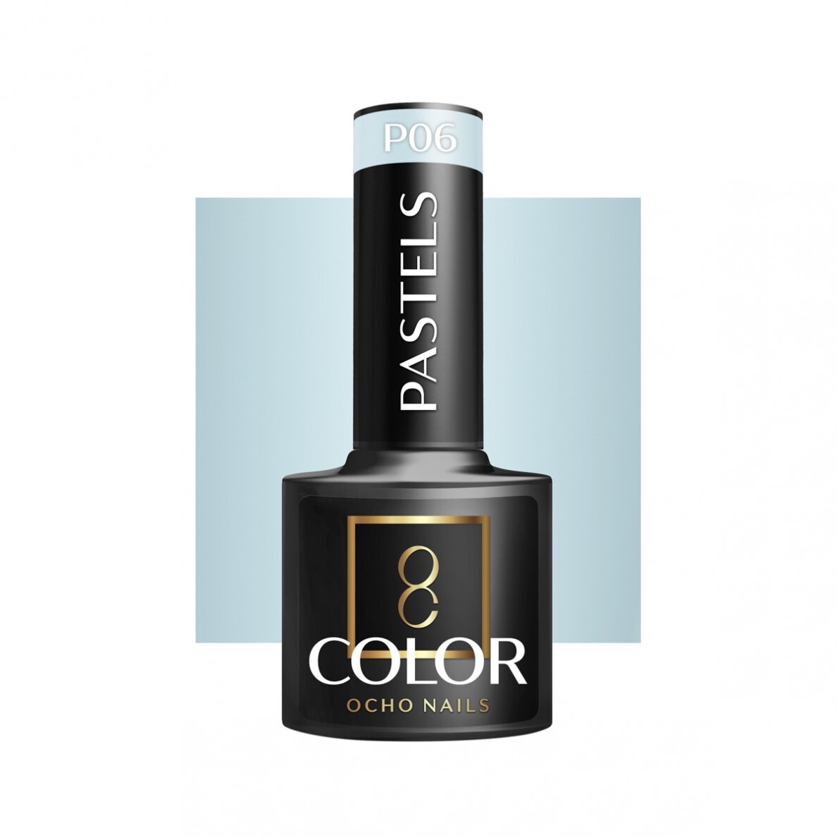 OCHO NAILS ilgalaikis hibridinis nagų lakas manikiūrui PASTELS P06, 5 g. OCHO NAILS ilgalaikis hibridinis nagų lakas manikiūrui PASTELS P06, 5 g.