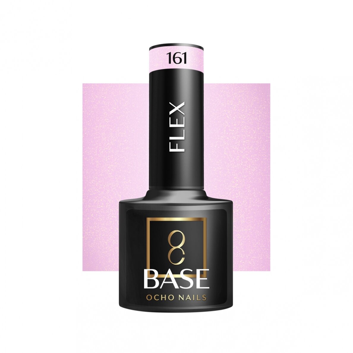 OCHO NAILS hibridinė gelinio lakavimo bazė FLEX 161, 5g.