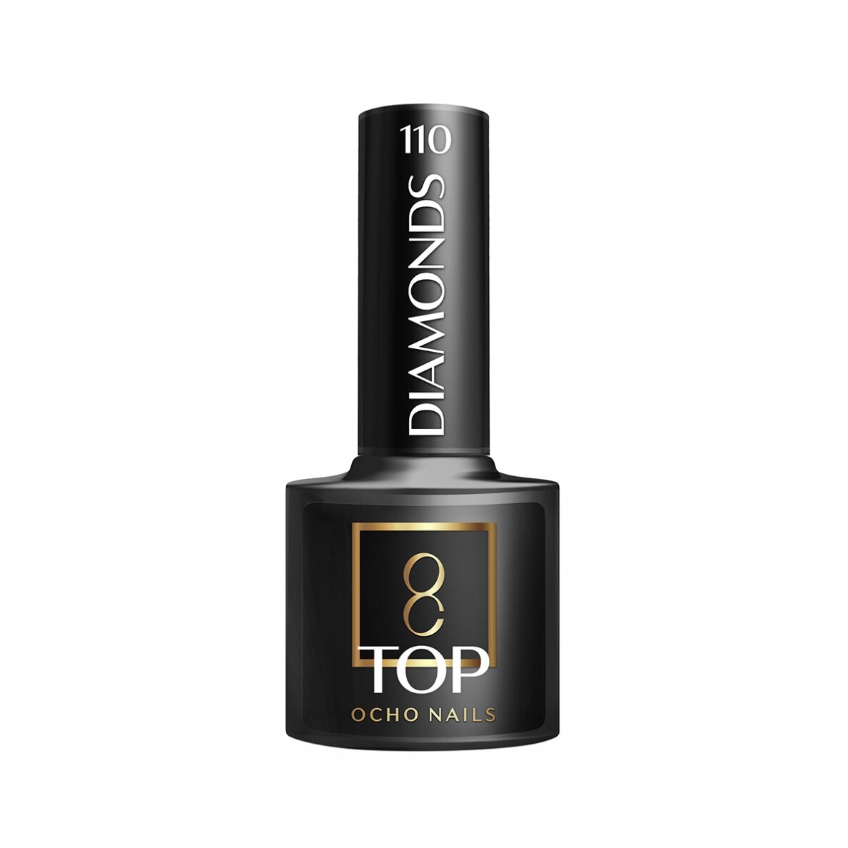 OCHO NAILS ilgalaikis apsauginis žėrintis lako sluoksnis be lipnumo DIAMONDS TOP NO WIPE 110, 5 g. OCHO NAILS ilgalaikis apsauginis žėrintis lako sluoksnis be lipnumo DIAMONDS TOP NO WIPE 110, 5 g.