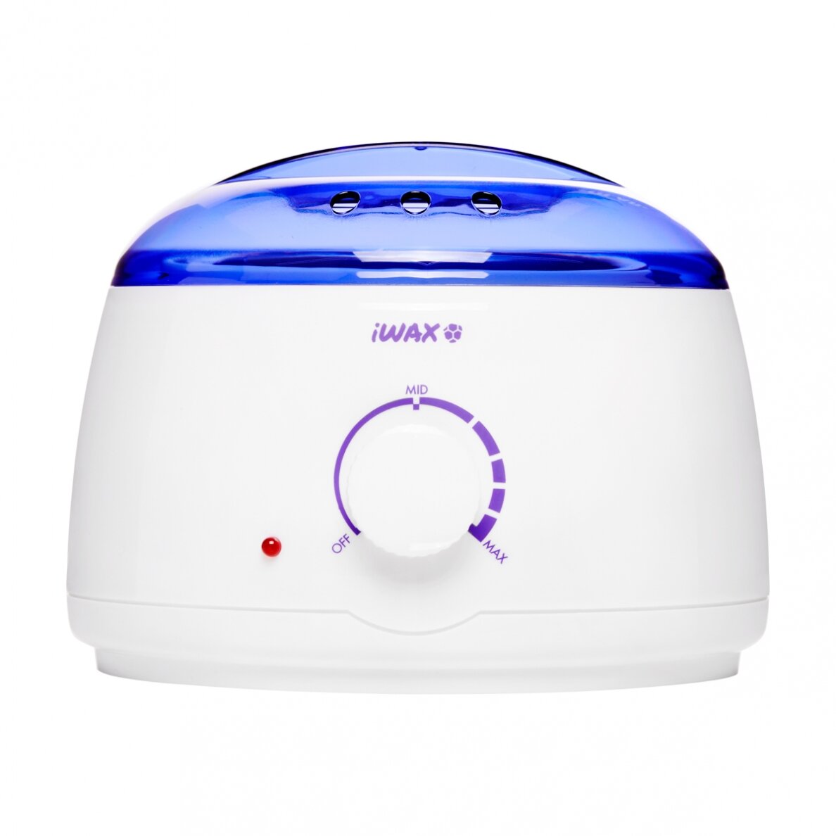 Profesionalus vaško šildytuvas skardinėms ir granulėms IWAX 100 400ML 100W, baltos spalvos 2
