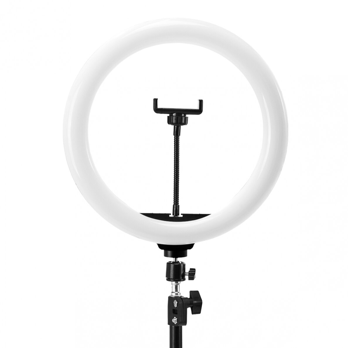 GLOW profesionali makiažo lempa LED RING RGB 13" bsc su stovu 10W 4 GLOW profesionali makiažo lempa LED RING RGB 13" bsc su stovu 10W 4