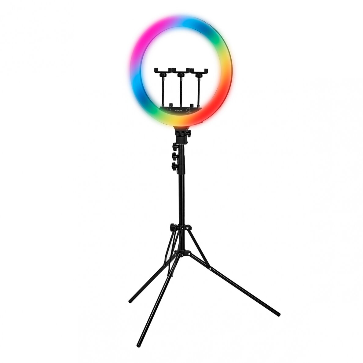 GLOW profesionali makiažo lempa RING 18" BSC su stovu 45W 1 GLOW profesionali makiažo lempa RING 18" BSC su stovu 45W 1