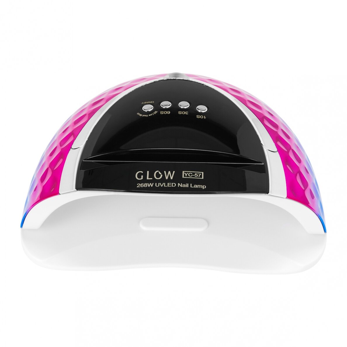 GLOW profesionali UV/LEDnagų lempa manikiūro bei pedikiūro darbams YC57 RN blue pink 268W 2 GLOW profesionali UV/LEDnagų lempa manikiūro bei pedikiūro darbams YC57 RN blue pink 268W 2