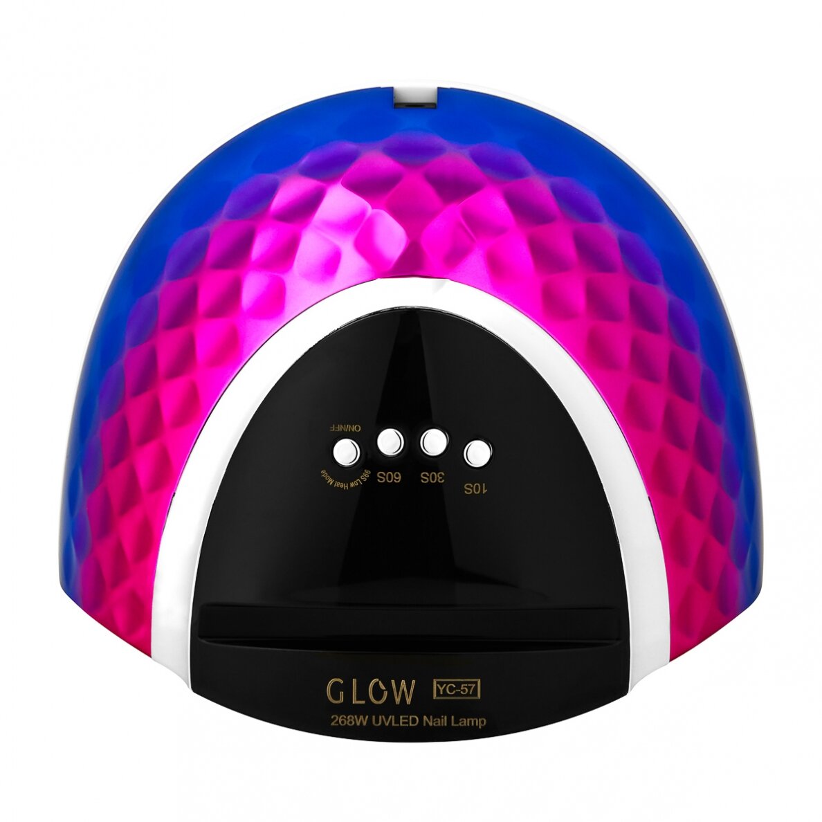 GLOW profesionali UV/LEDnagų lempa manikiūro bei pedikiūro darbams YC57 RN blue pink 268W 4 GLOW profesionali UV/LEDnagų lempa manikiūro bei pedikiūro darbams YC57 RN blue pink 268W 4