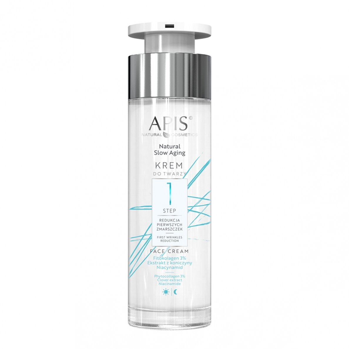 APIS SLOW AGING stangrinantis veido kremas nuo pirmųjų raukšlių STEP 1, 50 ml. APIS SLOW AGING stangrinantis veido kremas nuo pirmųjų raukšlių STEP 1, 50 ml.