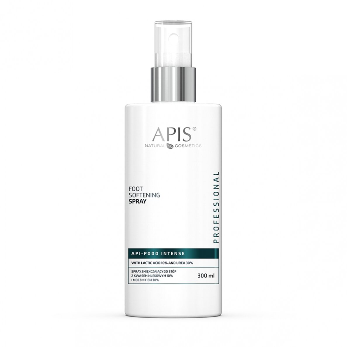 APIS PODO INTENSE pėdas minkštinantis purškalas su  AHA, BHA rūgštimis ir 25% šlapalo, 300 ml