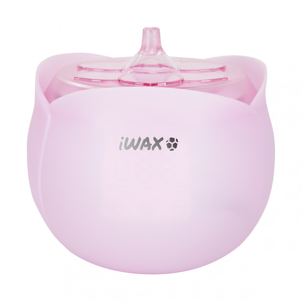 Profesionalus vaško šildytuvas IWAX FLOWER 450 ml, rožinės spalvos 1 Profesionalus vaško šildytuvas IWAX FLOWER 450 ml, rožinės spalvos 1