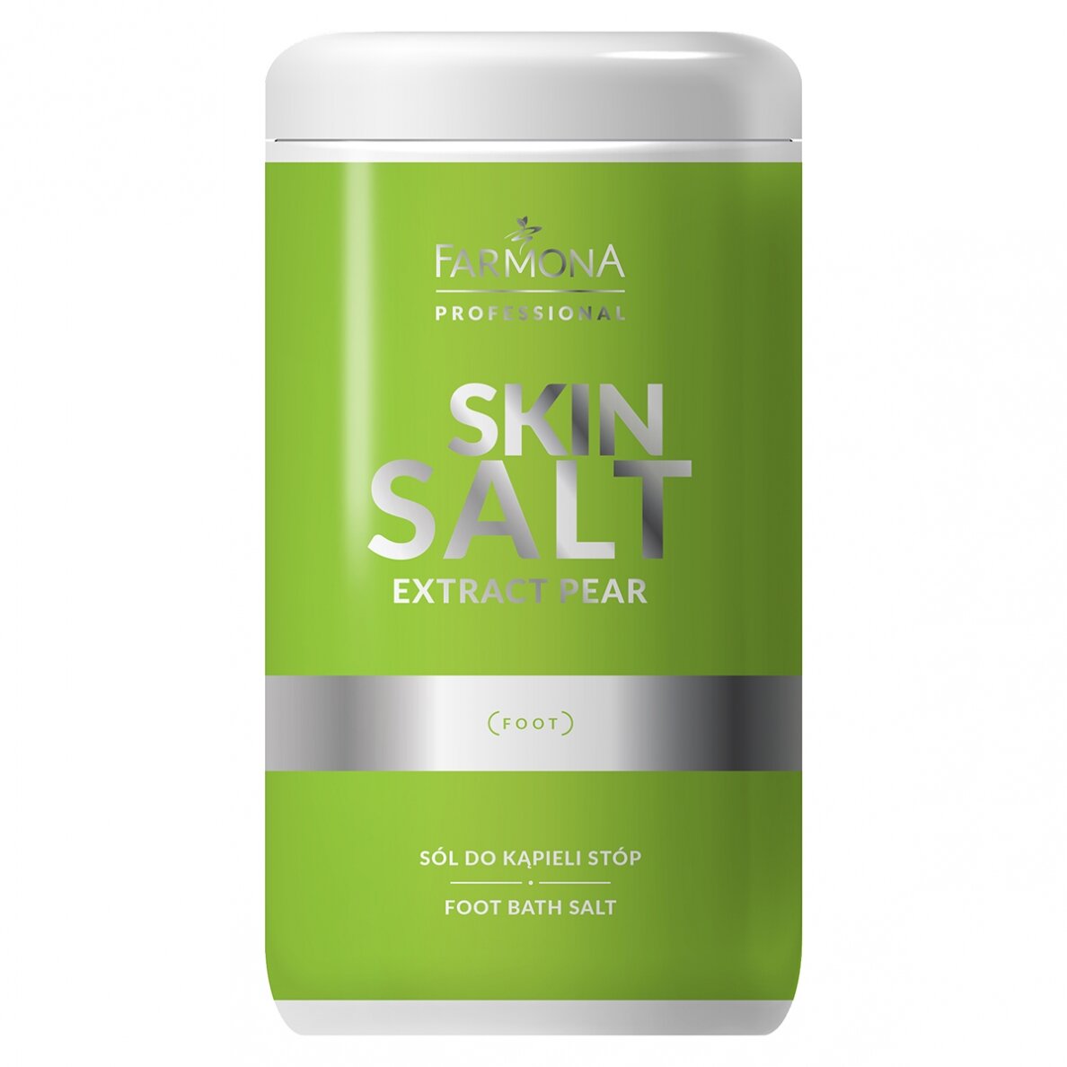 FARMONA aromaterapinė vonelių druska pėdų mirkimui ir minkštinimui pedikiūro metu SKIN SALT PEAR, 1400 g FARMONA aromaterapinė vonelių druska pėdų mirkimui ir minkštinimui pedikiūro metu SKIN SALT PEAR, 1400 g