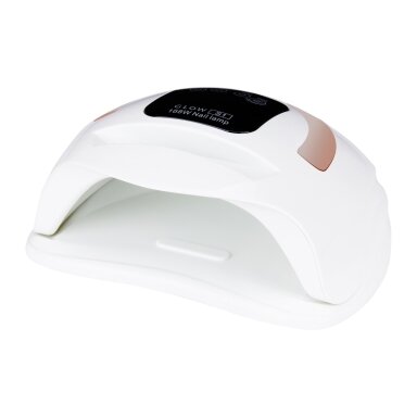 Profesionali UV/LED nagų lempa manikiūrui GLOW S1 DUAL 168W, auksinės spalvos