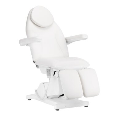 Profesionalus elektrinis pedikiūro gultas-lova SILLON BASIC PEDI, 3 variklių, baltos spalvos Profesionalus elektrinis pedikiūro gultas-lova SILLON BASIC PEDI, 3 variklių, baltos spalvos
