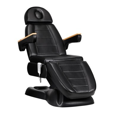 Profesionalus elektrinis gultas-lova kosmetologams SILLON Lux 273B, 3 variklių, juodos spalvos Profesionalus elektrinis gultas-lova kosmetologams SILLON Lux 273B, 3 variklių, juodos spalvos