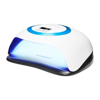 Profesionali UV/LED nagų lempa manikiūrui GLOW V1 168W, baltos spalvos Profesionali UV/LED nagų lempa manikiūrui GLOW V1 168W, baltos spalvos