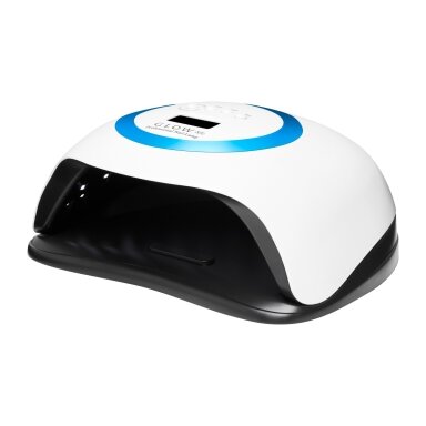 Profesionali UV/LED nagų lempa manikiūrui GLOW V1 168W, baltos spalvos Profesionali UV/LED nagų lempa manikiūrui GLOW V1 168W, baltos spalvos