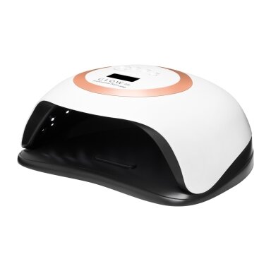 Profesionali UV/LED nagų lempa manikiūrui GLOW V1 DUAL 168W, baltos spalvos Profesionali UV/LED nagų lempa manikiūrui GLOW V1 DUAL 168W, baltos spalvos