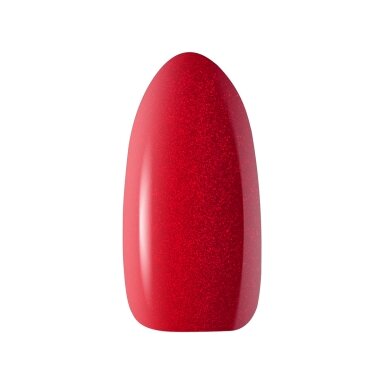 OCHO NAILS ilgalaikis hibridinis nagų lakas manikiūrui RED 205, 5 g. OCHO NAILS ilgalaikis hibridinis nagų lakas manikiūrui RED 205, 5 g.