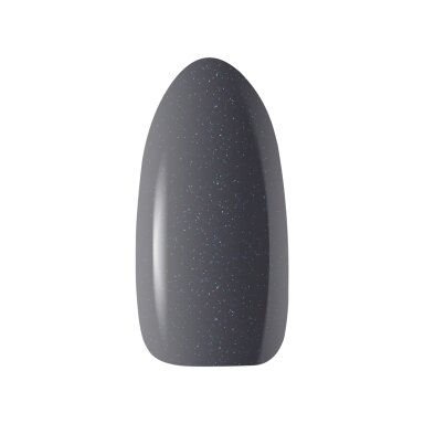 OCHO NAILS ilgalaikis hibridinis nagų lakas manikiūrui GRAY 606, 5 g.