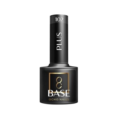 OCHO NAILS ilgalaikio lakavimo bazė manikiūrui BASE PLUS 102, 5 g. OCHO NAILS ilgalaikio lakavimo bazė manikiūrui BASE PLUS 102, 5 g.