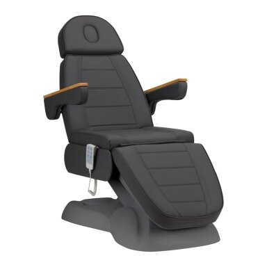 Profesionalus elektrinis gultas-lova kosmetologams SILLON LUX 273B, 3 variklių, pilkos spalvos Profesionalus elektrinis gultas-lova kosmetologams SILLON LUX 273B, 3 variklių, pilkos spalvos